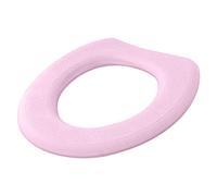 Verliked Copriwater Copriwater impermeabile morbido ispessito caldo lavabile pad O Shape universale rosa