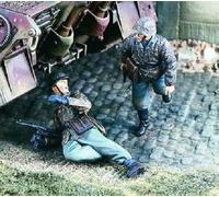 VERLINDEN 1791 - GERMAN INFANTRY • "GET DOWN" (2 figures) - 1/35 RESIN KIT