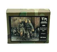 Verlinden - Camerata ferito 2 fig. carristi tedeschi 1:35 (1994) modellismo