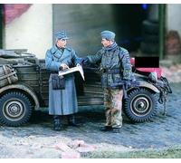 Verlinden - Dove andiamo? soldati tedeschi (2 fig.) 1:35 (1863) modellismo