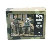 Verlinden - German tank riders (2 figure) 1:35 (1428) modellismo vintage