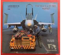 Verlinden - Libro Lock On 15 Hornet F/A-18 A/C & CF-18C (692) modellismo vintage