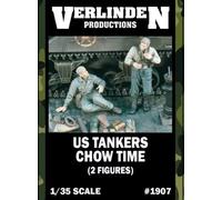 Verlinden - Lo Spuntino, Carristi U.S.A. (2 Fig.) 1:35 (1907) modellismo vintage