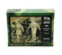 Verlinden - Mitraglieri brit. Guerra del Golfo (2 fig.) 1:35 (2037) modellismo