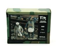 Verlinden - Talebani 2 figure 1:35 (1826) modellismo vintage