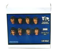 Verlinden - Teste carristi USA II G.M. 1:35 (2666) modellismo vintage