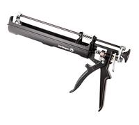 VERLINGER Pistola Estrusore Per Cartuccia Di Resina Expansive 2K 235, 345, 360 o 385 ml - Pistola Applicatrice Pressa Per Cartucce Per Adesivi Epossidici Rapporto Di Spinta 25:1 Nero Pro