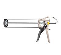 VERLINGER Pistola Per Silicone Pistola Per Cartucce A Spruzzo In Silicone Pressa Per Cartucce Di Silicone Acrilico Adesivi Argento Nero Eco