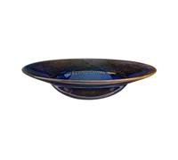 Verlo DEEP Blue Deep piatto 28,5 cm Piatto per zuppa Piatto per cena Piatto decorativo Piatto da cucina in porcellana di alta qualità