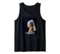 Vermeer, ragazza con un orecchino di perla Canotta