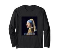 Vermeer, ragazza con un orecchino di perla Maglia a Manica