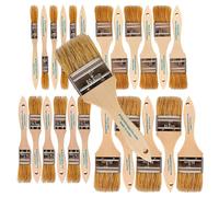 Vermeer Set di 24 pennelli con chip in dimensioni assortite per vernici, macchie, vernici, colle e gesso, miglioramento della casa, uso interno ed esterno