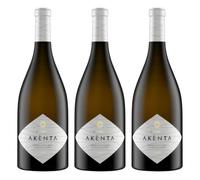 Vermentino di Sardegna DOC AKENTA CUVÉE 71 - Vino Bianco Aromatico - Perfetto per Aperitivi e Piatti di Mare - 3 Bottiglie da 75cl - Cantina Santa Maria La Palma