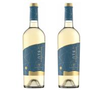 Vermentino di Sardegna Doc - Blu - Santa Maria La Palma - Vino Bianco Sardo - 2 Bottiglie da 75Cl