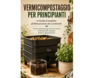 Vermicompostaggio per Principianti: la Guida Completa all'Allevamento dei Lombrichi: Come trasformare gli scarti di cucina in fertilizzante naturale, anche in appartamento