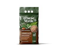 Vermiculite espansa Il Paese Verde sacco da 5 litri. Vermiculite ideale per rinvasi per creare l'ambiente ideale per le piante e lo sviluppo delle radici.
