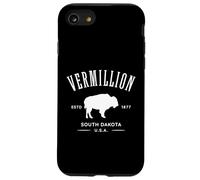 Vermillion, South Dakota Bison Design Custodia per iPhone SE (2020) / 7/8