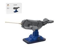 Vermodx MOC-214332 Narwal Kit (280 pezzi) | Kit "creature marine" con base espositiva