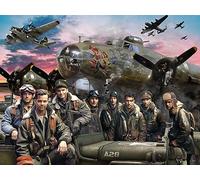 Vermont Christmas Company B-17 Flying Fortress - Puzzle da 550 pezzi, puzzle della seconda guerra mondiale, per adulti e giovani adulti, 61 x 45,7 cm