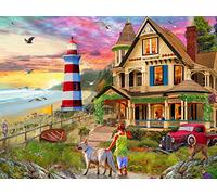 Vermont Christmas Company Beachside Home - Puzzle da 550 pezzi