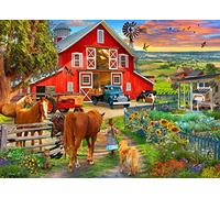 Vermont Christmas Company Horse Farm - Puzzle da 1000 pezzi