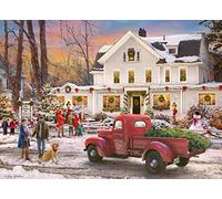 Vermont Christmas Company- The in at Christmas Jigsaw Puzzle Advent Calendar, VC6003