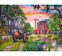 Vermont Christmas Company Working Farm - Puzzle da 550 pezzi