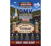 Vermont DMV English Test Made Easy™: Driver’s License Written Test Study Guide with Practice Questions | English & Spanish Edition