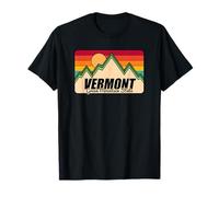Vermont Stato Natale Vermont Gift The Green Mountain State Maglietta