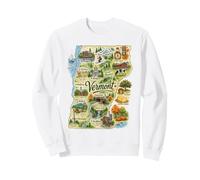 Vermont VT USA, Sciroppo d'Acero, Mele Frutteti Felpa