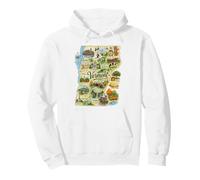 Vermont VT USA, Sciroppo d'Acero, Mele Frutteti Felpa con Cappuccio