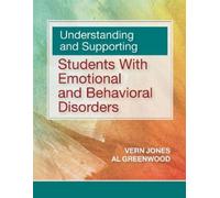 Vern Jones Albe Understanding and Supporting Students with Emotional (Tascabile)