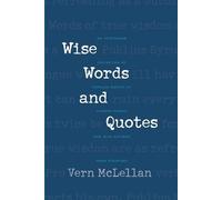 Vern McLellan Wise Words and Quotes (Tascabile)