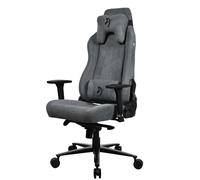 Arozzi VERNAZZA-Soft Fabric Chair, Metal, Ash, Large