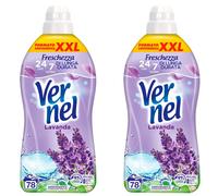 Vernel Lavanda Ammorbidente Liquido Concentrato Formato Convenienza XXL Bucat...