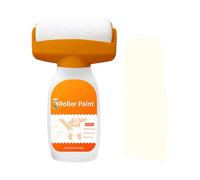 Vernice a rullo per riparazione parete, 500 g, 21 x 8,5 x 3 cm, ricaricabile, portatile, ad asciugatura rapida, per mobili, soggiorno, porta, bagno, vasca da bagno interna