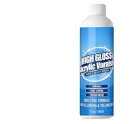 Vernice acrilica, 120 ml, ad alta lucentezza, asciugatura rapida, resistente ai raggi UV, per artisti, dilettanti, principianti, confermati, creatori, tela, legno, fai da te, opere d'arte domestiche