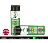 Vernice Acrilica Nero Lucido Brillante Per Ruote Auto 2x500ml - Aerosol Spray 00