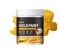 Vernice Acrilica Oro Metallico - Vernice In Lamina Dorata Liquida - Paint D'oro | Acrilico Dorato Metallico Non Favorito Ad Asciugatura In Rapida Evoluzione | Easy -Apply Art Paints Per Legno, Metallo
