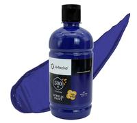 Vernice acrilica Phtsemi-blu 500 ml, impermeabile e resistente alla luce, ad asciugatura rapida, vernice acrilica per tela, legno, tessuto, artigianato, pelle e pietra.
