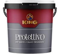 Vernice Acrilica Protettiva Impermeabile Guaina Asfalto Tetti Calpestabile 5 14L