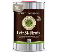 Vernice ad olio di lino OLI-NATURA, conservazione biologica del legno, 1 litro, incolore - naturale