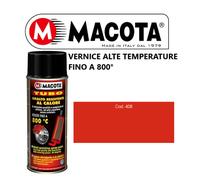 Vernice Alte Temperature 800° Macota Tubo Spray per Pinze Freni Auto Moto 400 ml
