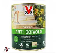 V33 Vernice Antiscivolo Incolore 0,75 lt Protegge e Impermeabilizza i supporti e