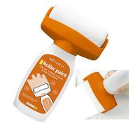 Vernice da parete per scooter bianco, rullo da 500 g, spazzola per la riparazione della parete, con pasta per la riparazione della parete, stampa sporca, graffiti, graffi da parete, ecc.