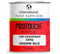 Vernice di base pura non diluita per Volkswagen LD5Q, blu ombra, confezione da 1 l