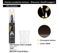 Vernice di ritocco per Alfa Romeo Tutti i modelli Codice: 846 Marrone Testa Di M