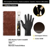 Vernice di ritocco per Alfa Romeo Tutti i modelli Kit 846 Marrone Testa Di Moro