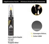 Vernice di ritocco per Aston Martin Rapide Cod: 5119H Tungsten Silver