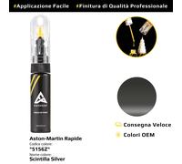 Vernice di ritocco per Aston Martin Rapide Cod: 5156Z Scintilla Silver